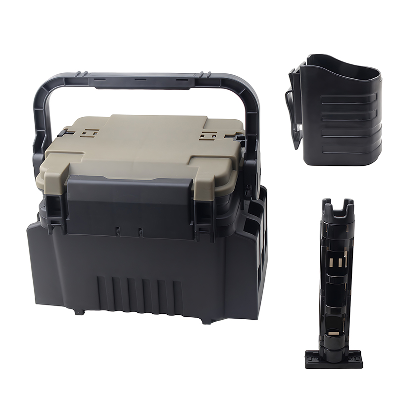 Fishing Kayak Crate - Grote visdoos organizer Multifunctionele lokken levende